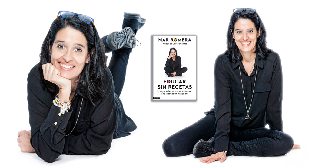 Fotografa de retrato de la educadora Mar Romera