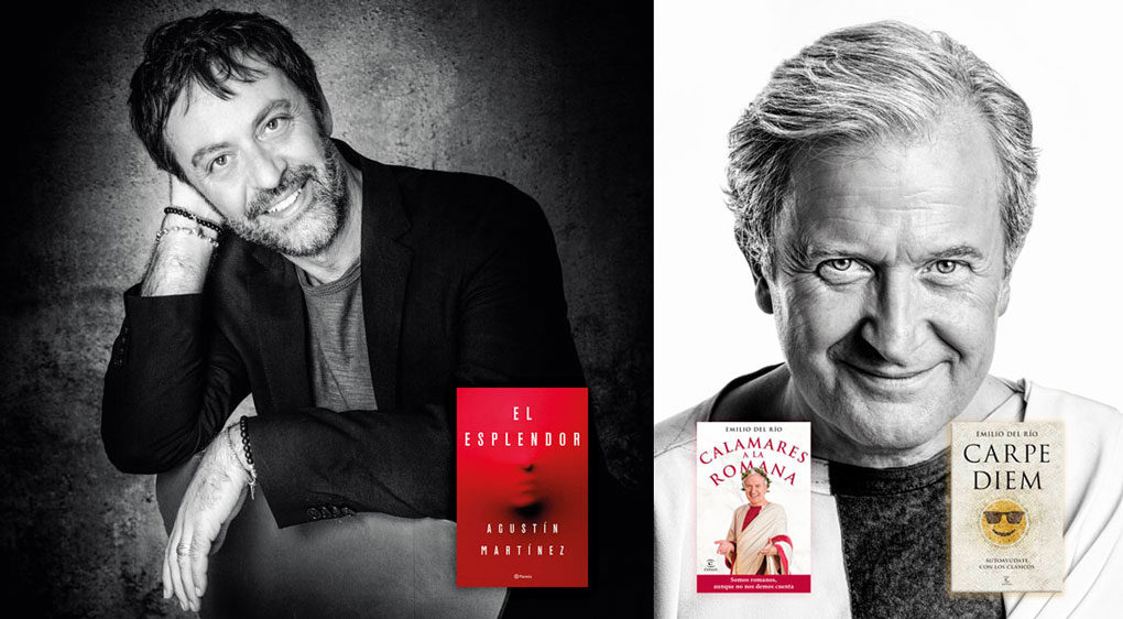 retratos de Agustn Martnez y Emilio del Ro, escritores