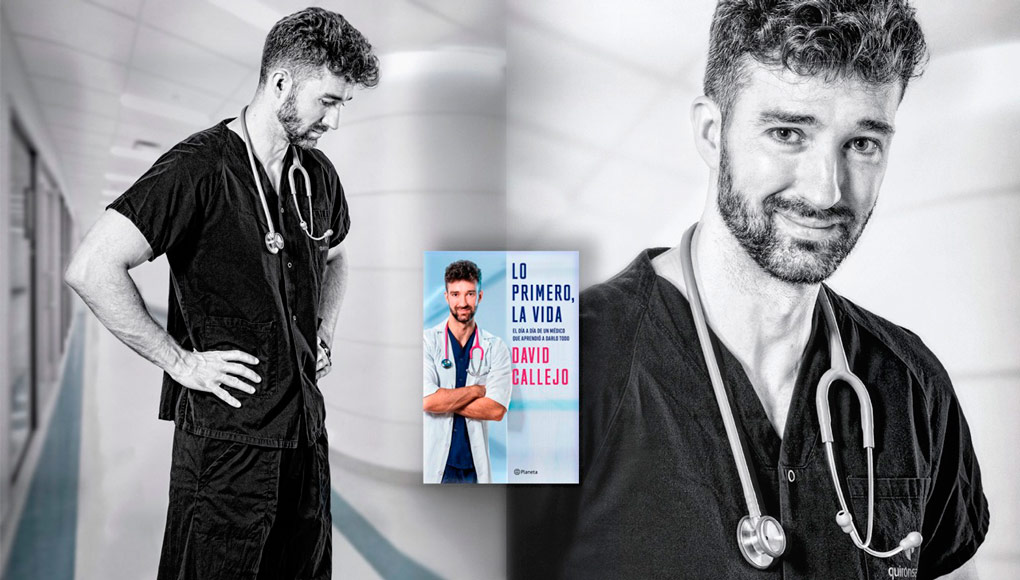 Fotografa de retrato del mdico David Callejo