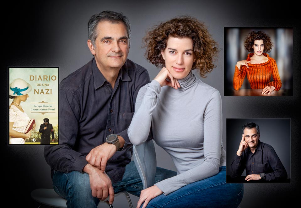 Fotografa de retrato de Enrique Coperias y Cristina Garcia