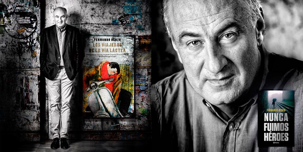 Fotografa de retrato del escritor Fernando Benzo